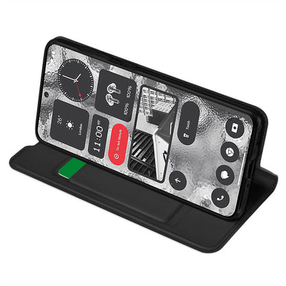 Coque pour Nothing Phone (2), Techsuit, Magskin Book, Noire