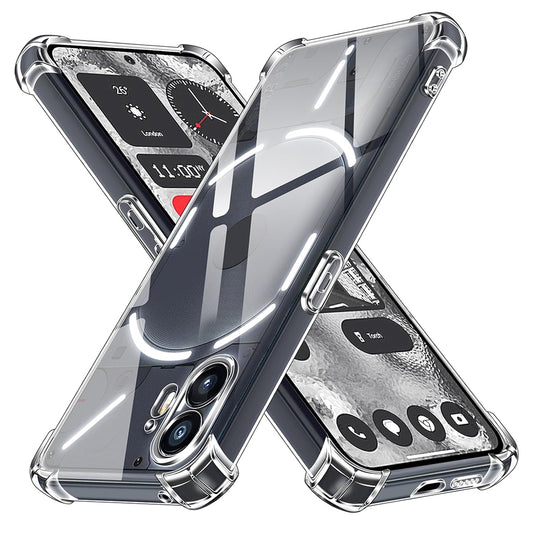Coque pour Nothing Phone (2), Techsuit, Antichoc Claire, Transparente