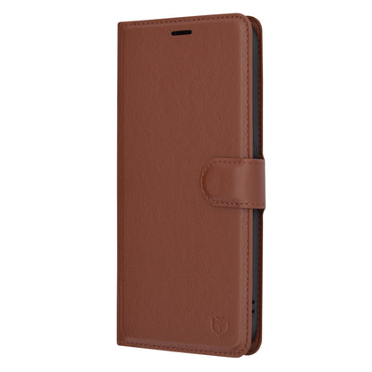 Coque pour Nothing Phone (2a) Plus / Phone (2a), Techsuit, Folio en cuir, Marron