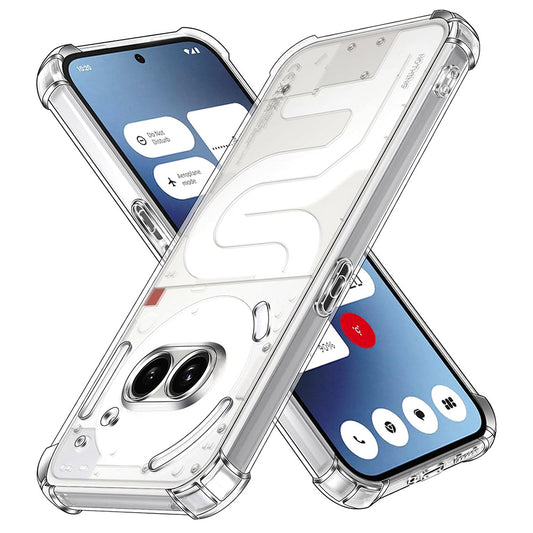 Coque pour Nothing Phone (2a) Plus / Phone (2a), Techsuit, Antichoc Claire, Transparente