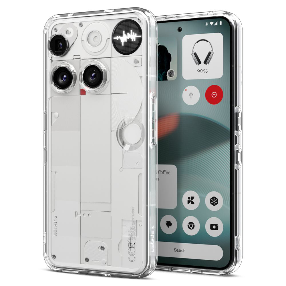 Coque pour Nothing Phone (3), Spigen, Ultra Hybrid, Transparente ACS08567