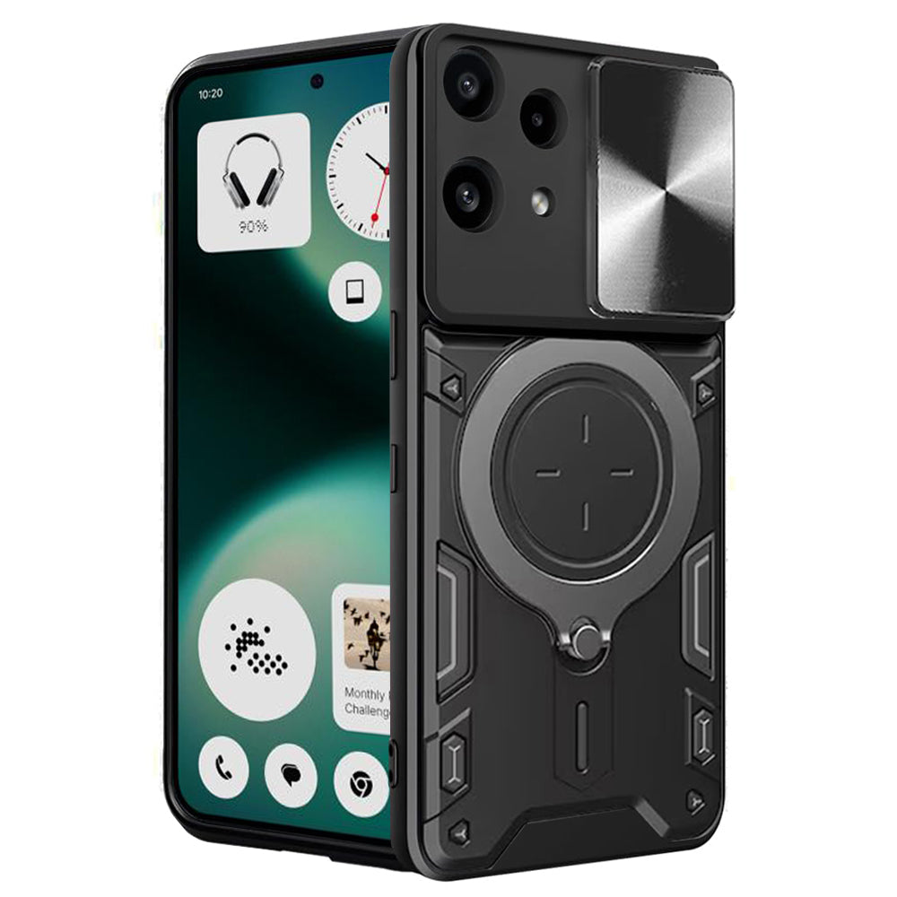 Étui pour Nothing Phone (3a) Lite, Techsuit, CamGuard Pro, Noir