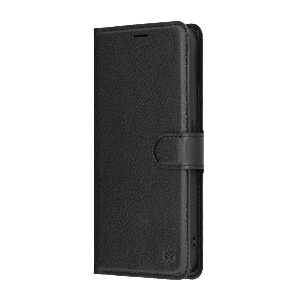 Étui pour Nothing Phone (3a) Lite, Techsuit, Leather Folio, Noir
