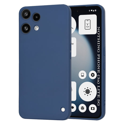 Case for Nothing Phone (3a) Lite, Techsuit, SoftFlex, Navy Blue