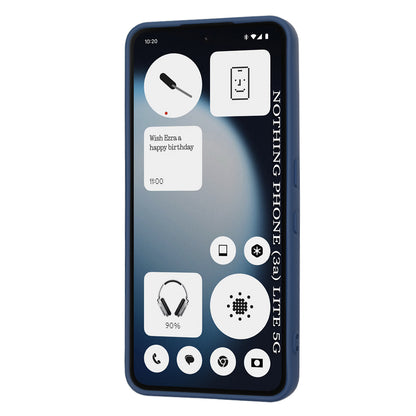 Étui pour Nothing Phone (3a) Lite, Techsuit, SoftFlex, Bleu Marine