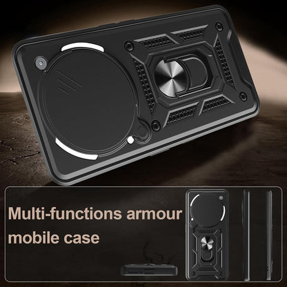 Coque pour Nothing Phone (3a) Pro, Techsuit, CamShield, Noire