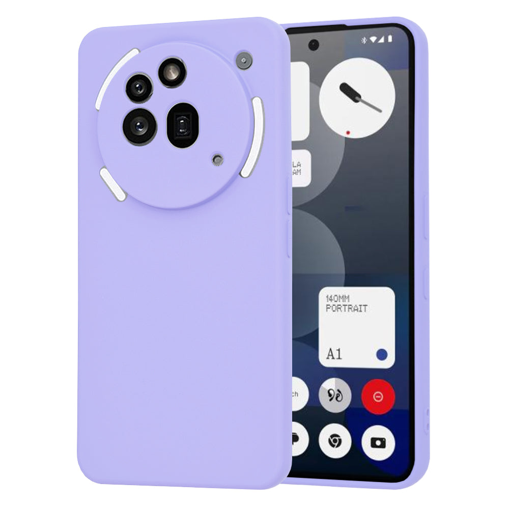Coque pour Nothing Phone (3a) Pro, Techsuit, SoftFlex, Violet Clair