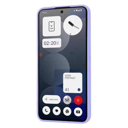 Coque pour Nothing Phone (3a) Pro, Techsuit, SoftFlex, Violet Clair