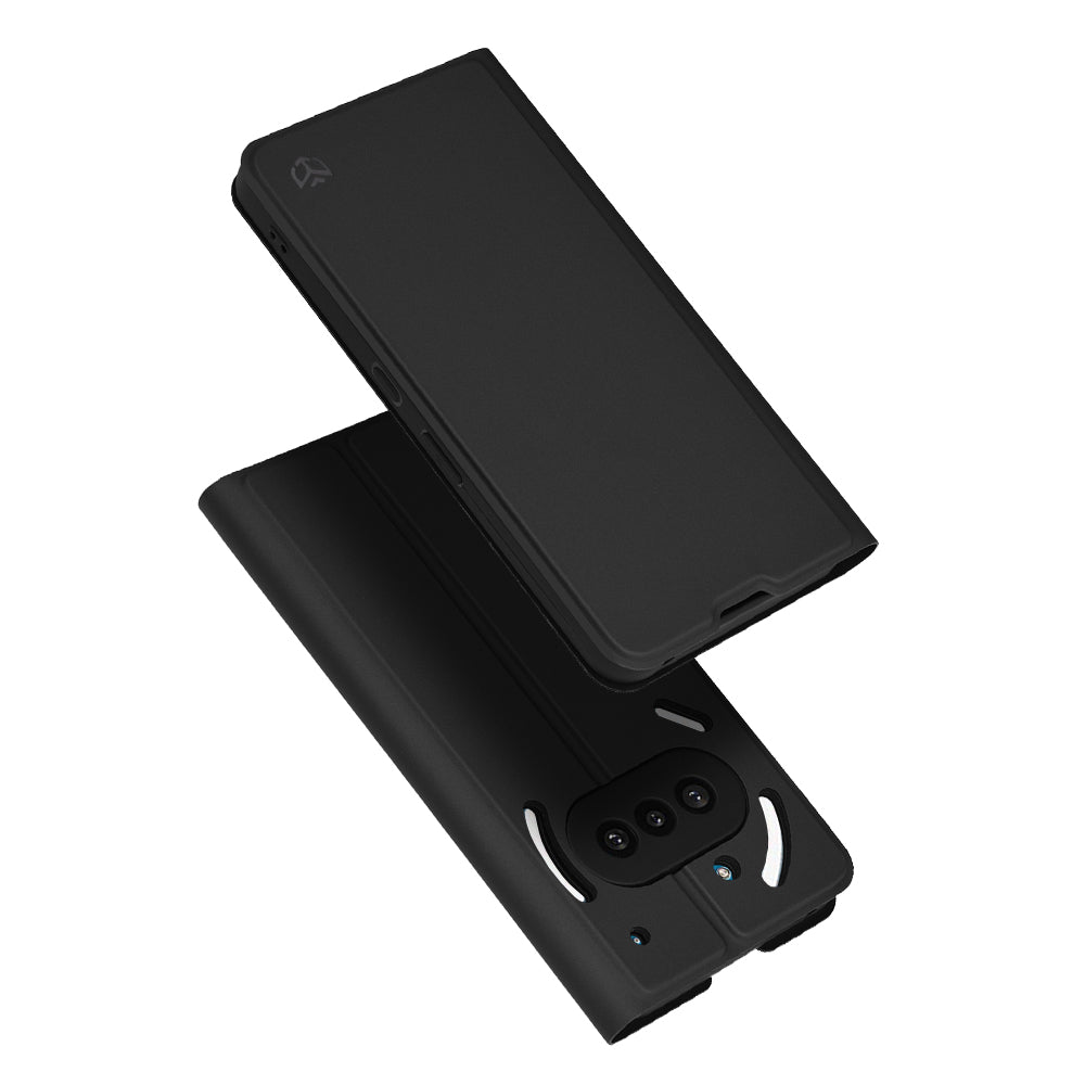 Case for Nothing Phone (3a), Techsuit, Magskin Book, Black