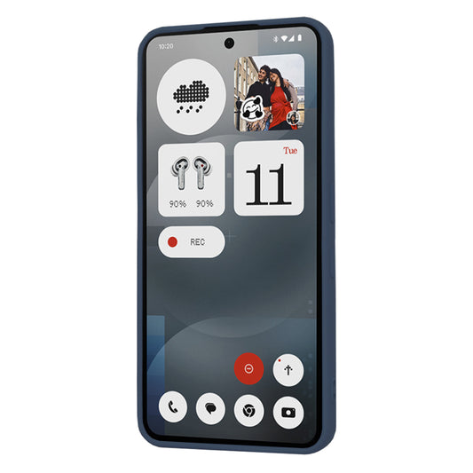 Coque pour Nothing Phone (3a), Techsuit, SoftFlex, Bleu marine