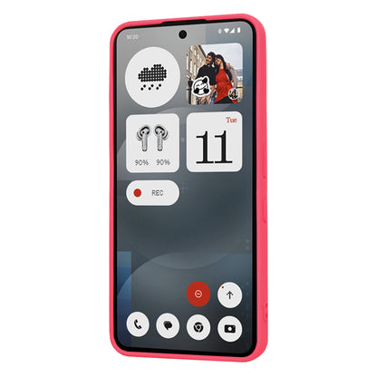 Coque pour Nothing Phone (3a), Techsuit, SoftFlex, Rose Foncé