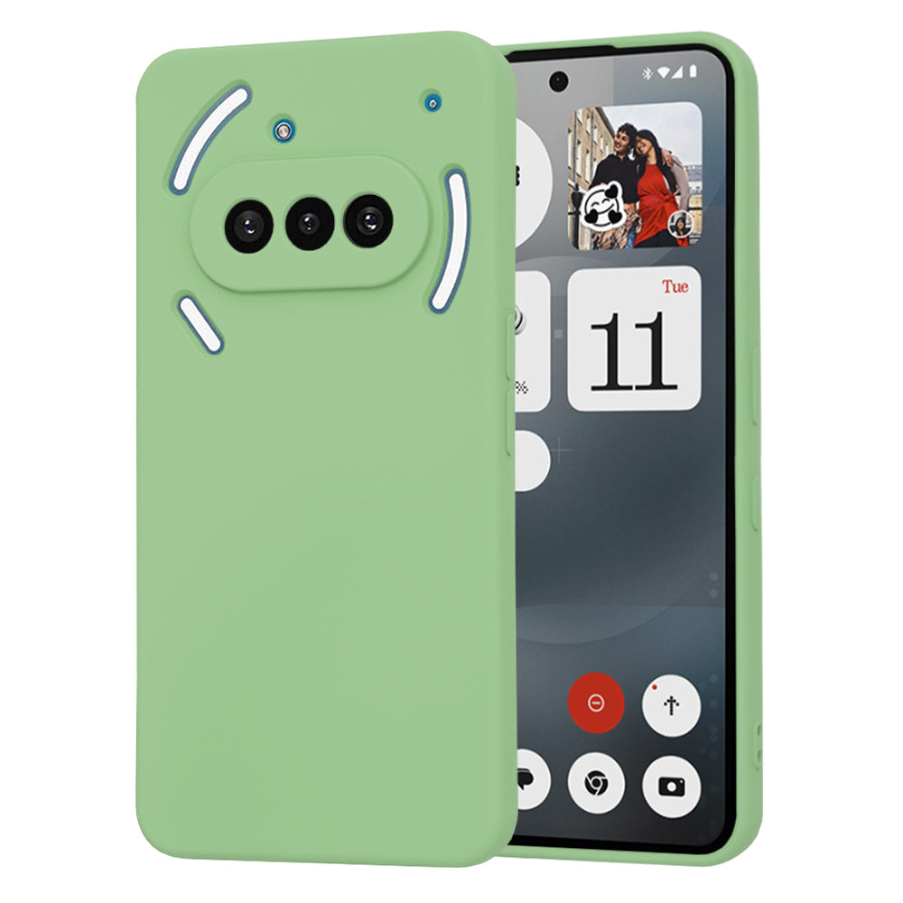 Coque pour Nothing Phone (3a), Techsuit, SoftFlex, Vert Clair