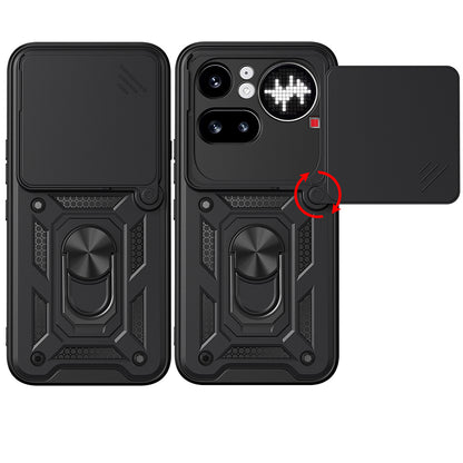 Étui pour Nothing Phone (4a) Pro, Techsuit, CamShield, Noir