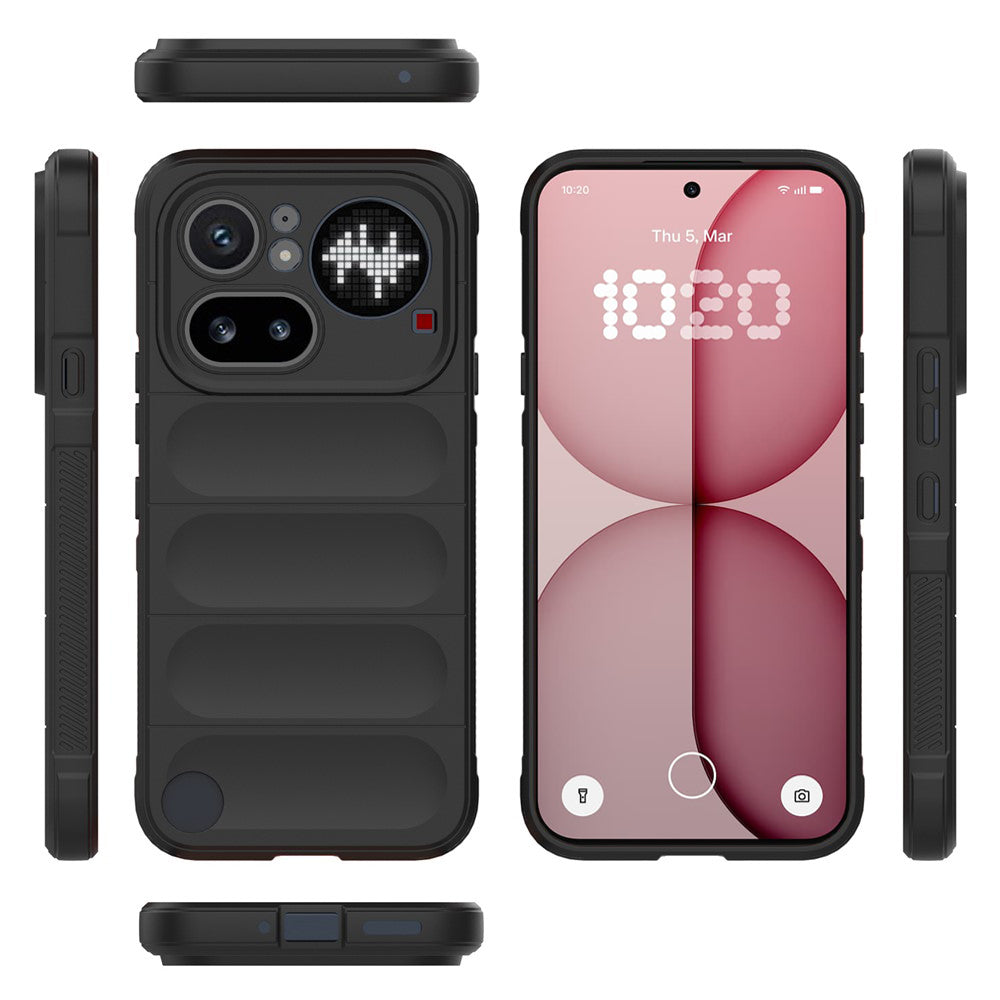 Étui pour Nothing Phone (4a) Pro, Techsuit, Magic Shield, Noir