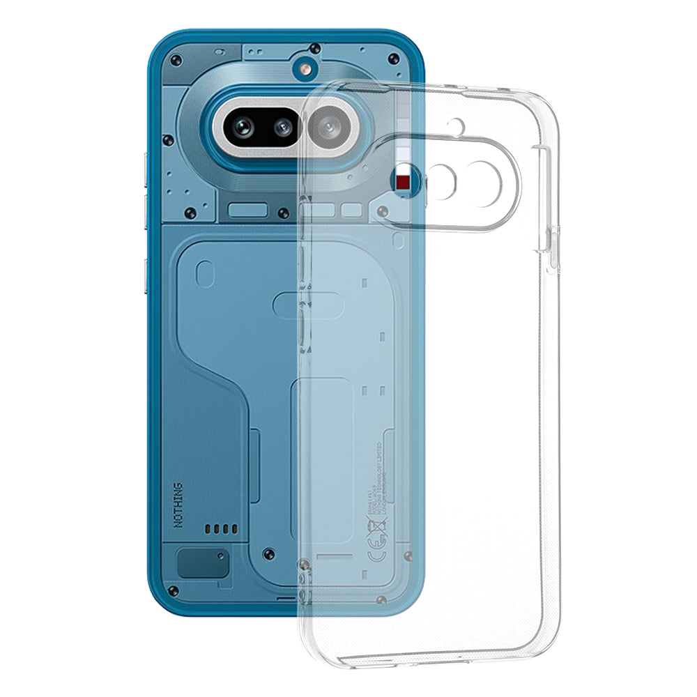 Étui pour Nothing Phone (4a), Techsuit, Clair, Transparent