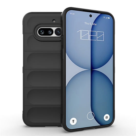 Étui pour Nothing Phone (4a), Techsuit, Magic Shield, Noir