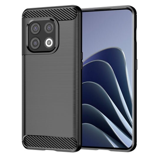 Coque pour OnePlus 10 Pro, Techsuit, Carbone, Noire