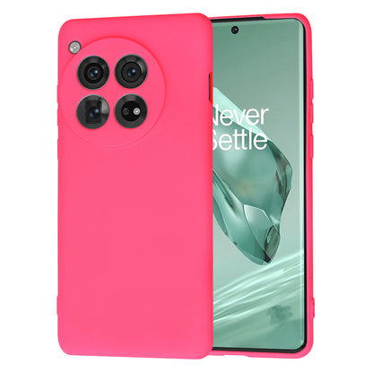 Coque pour OnePlus 12, Techsuit, SoftFlex, Rose Foncé