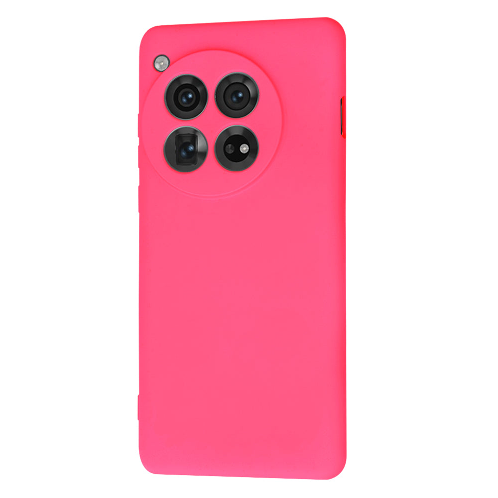 Coque pour OnePlus 12, Techsuit, SoftFlex, Rose Foncé