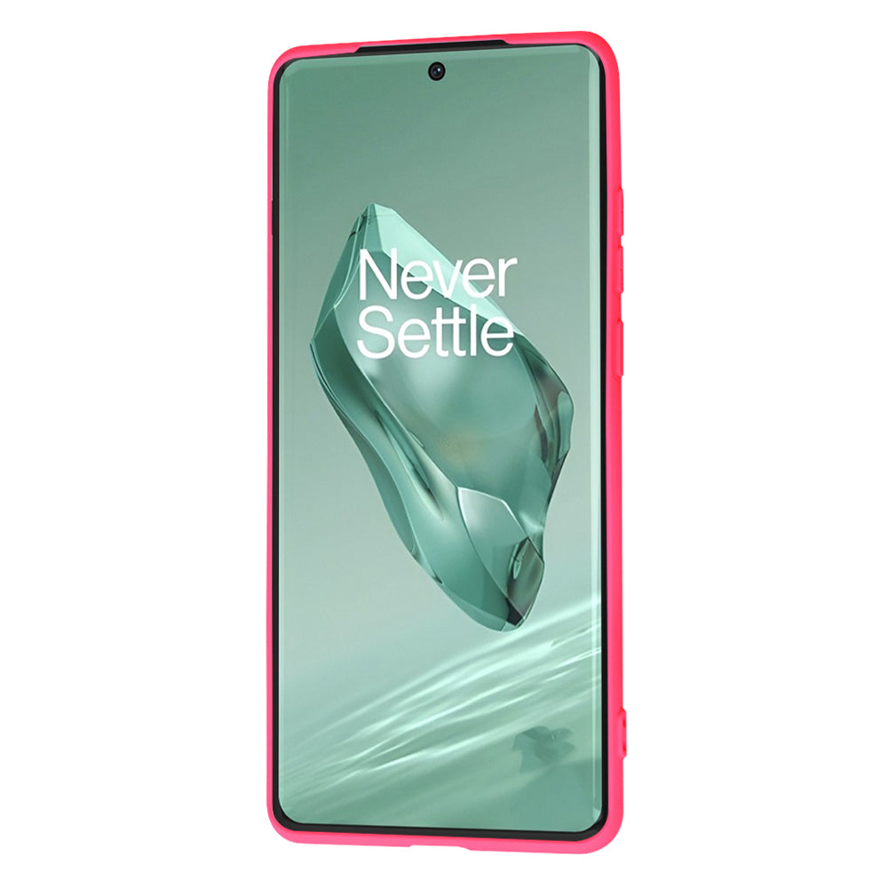 Coque pour OnePlus 12, Techsuit, SoftFlex, Rose Foncé