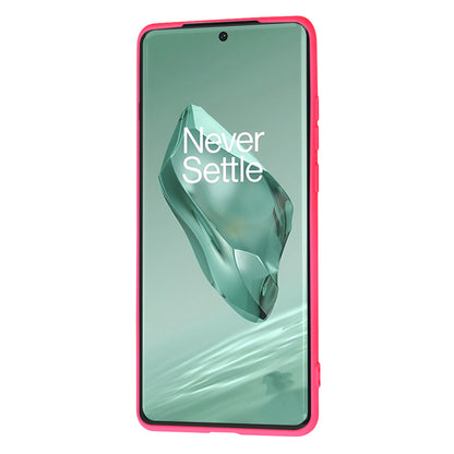 Coque pour OnePlus 12, Techsuit, SoftFlex, Rose Foncé