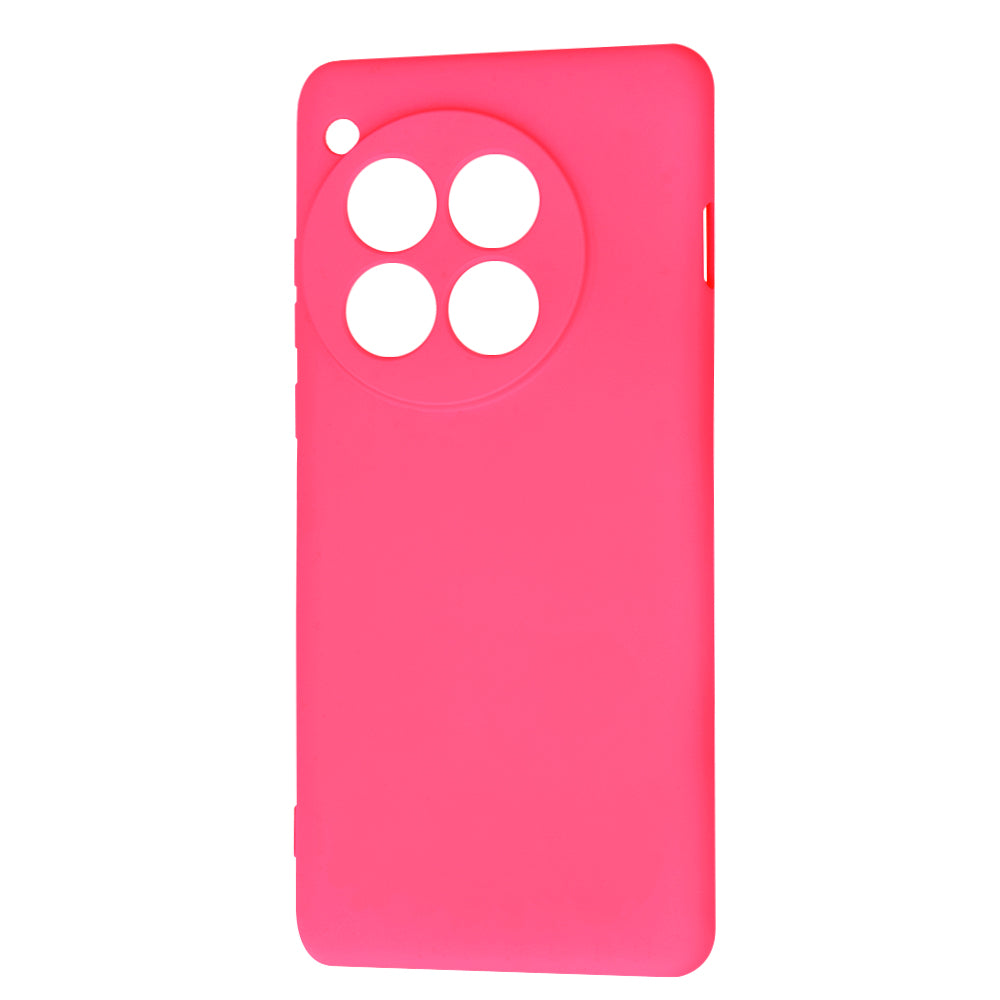Coque pour OnePlus 12, Techsuit, SoftFlex, Rose Foncé