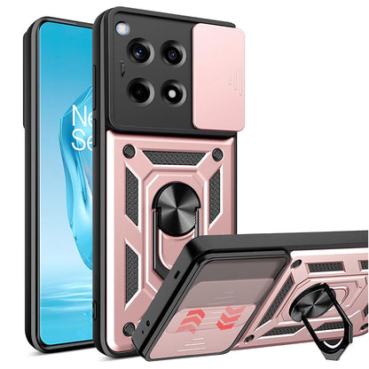 Coque pour OnePlus 12R, Techsuit, CamShield, Rose