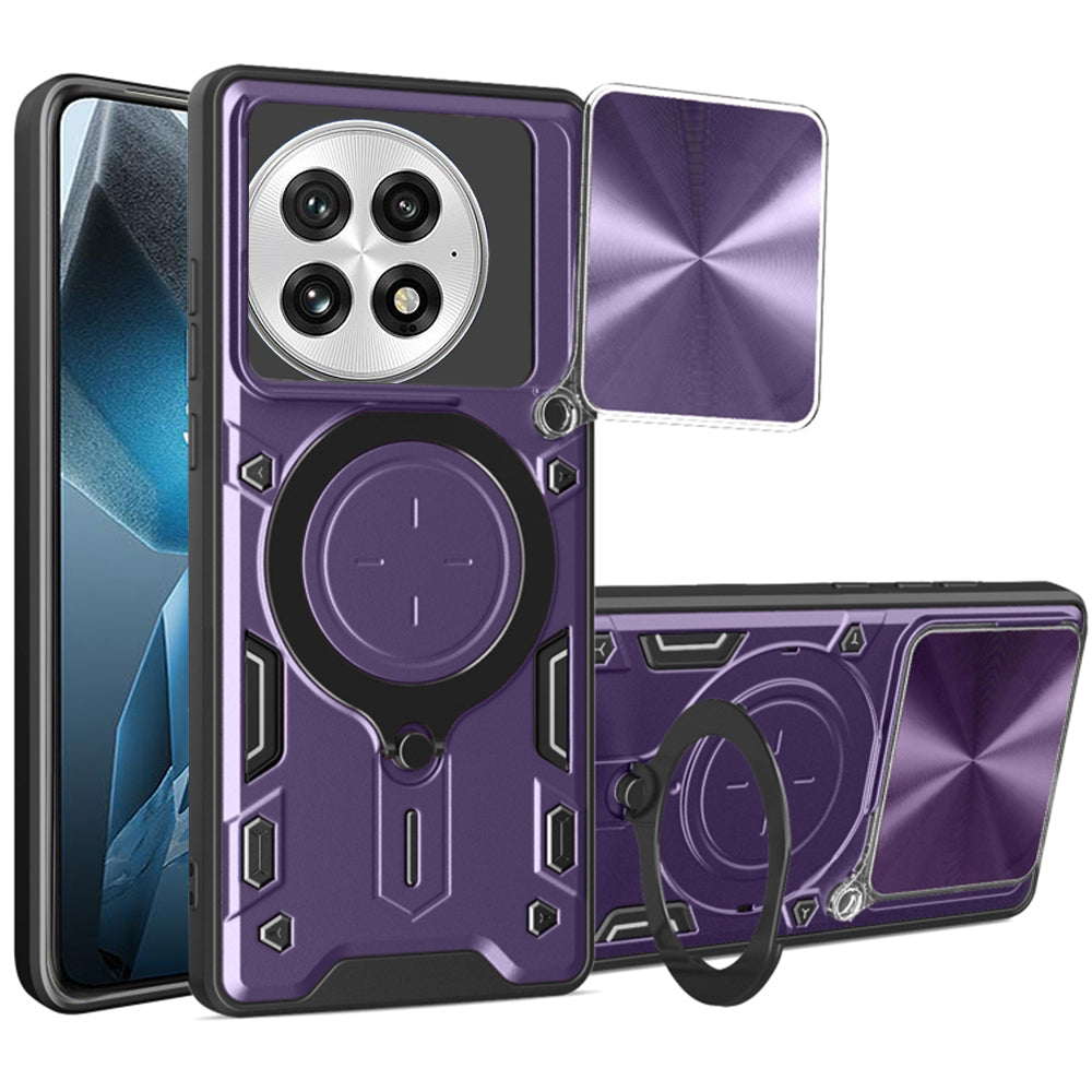 Coque pour OnePlus 13, Techsuit, CamGuard Pro, Violet