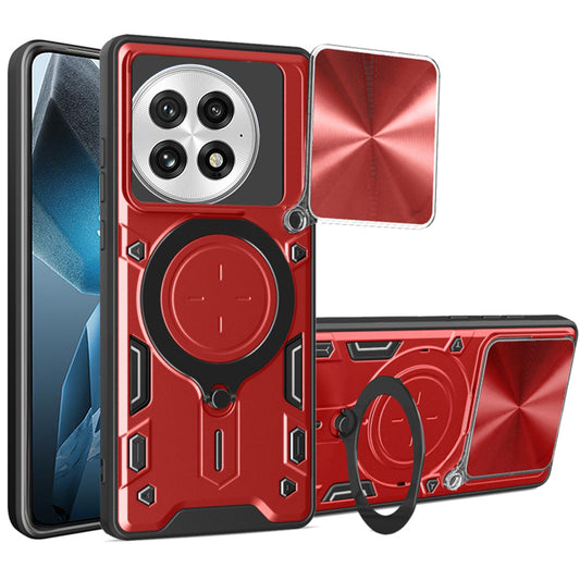 Case for OnePlus 13, Techsuit, CamGuard Pro, Red