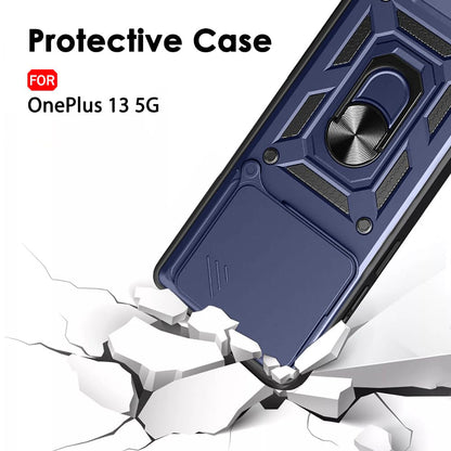 Coque pour OnePlus 13, Techsuit, CamShield, Bleue