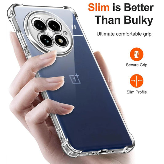 Coque pour OnePlus 13, Techsuit, Anti-choc Claire, Transparente