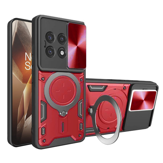 Coque pour OnePlus 13R, Techsuit, CamGuard Pro, Rouge
