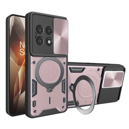 Coque pour OnePlus 13R, Techsuit, CamGuard Pro, Rose Doré