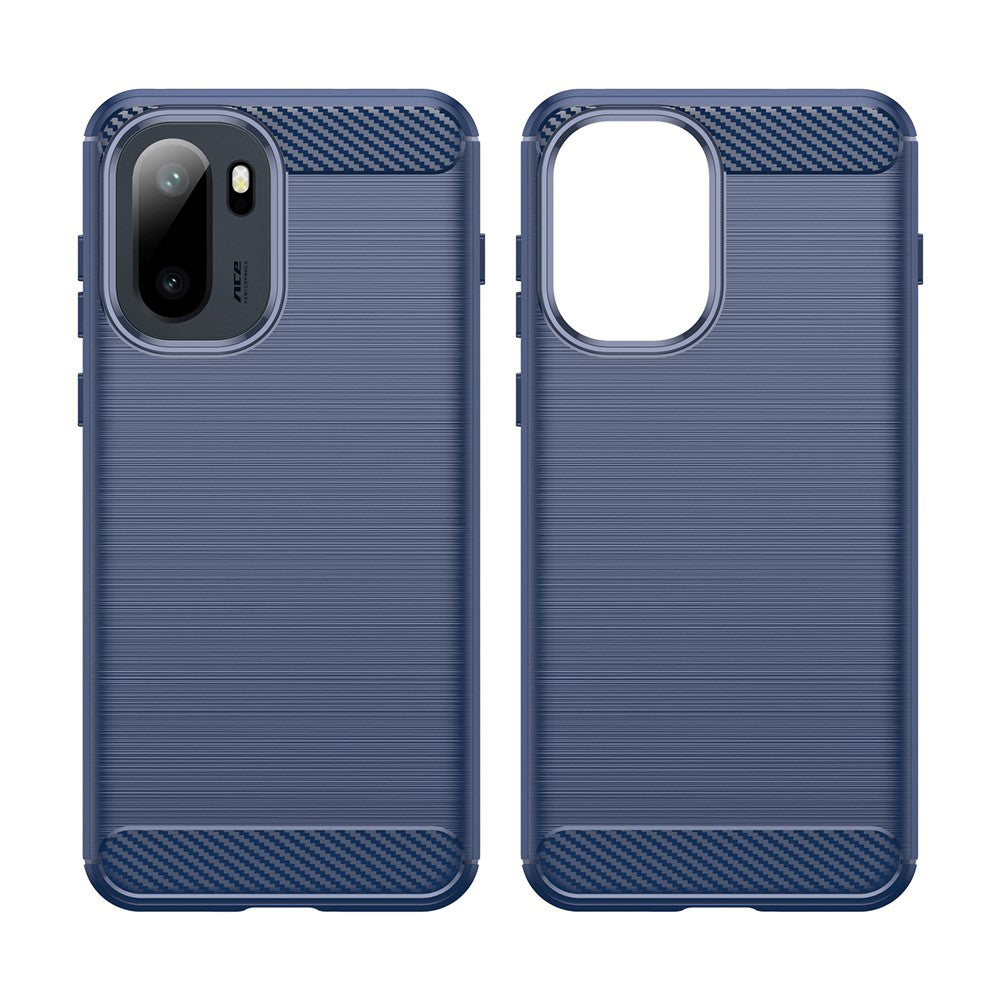 Étui pour OnePlus 15R, Techsuit, Carbone, Bleu