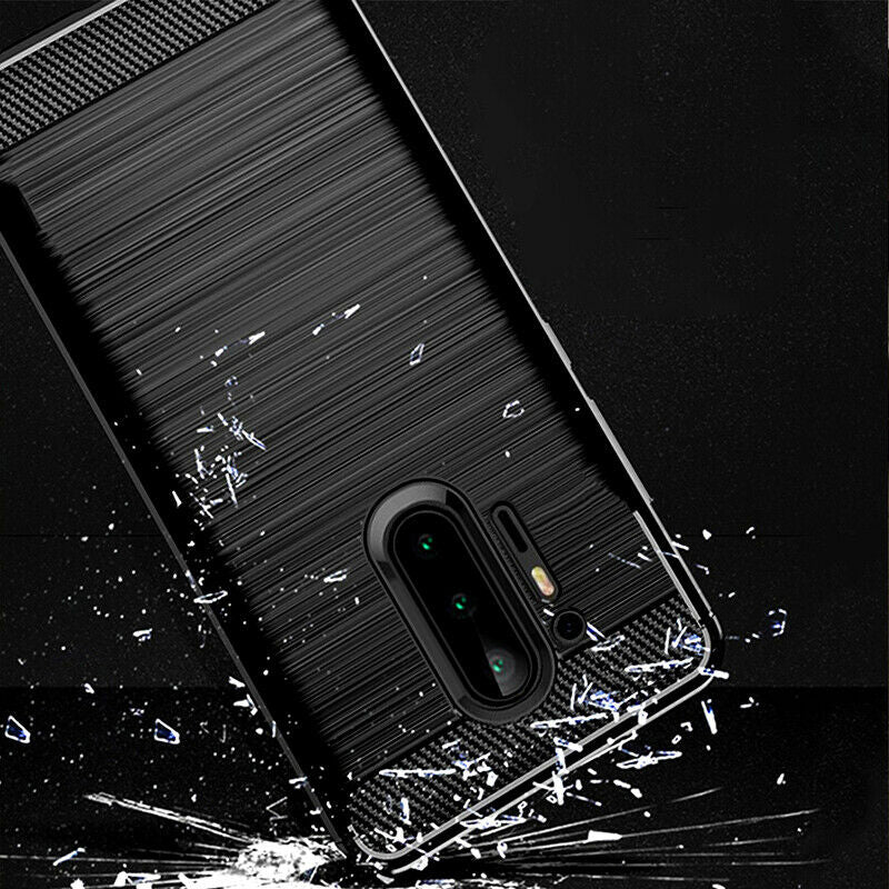 Coque pour OnePlus 8 Pro, Techsuit, Carbone, Noire