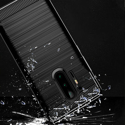 Coque pour OnePlus 8 Pro, Techsuit, Carbone, Noire