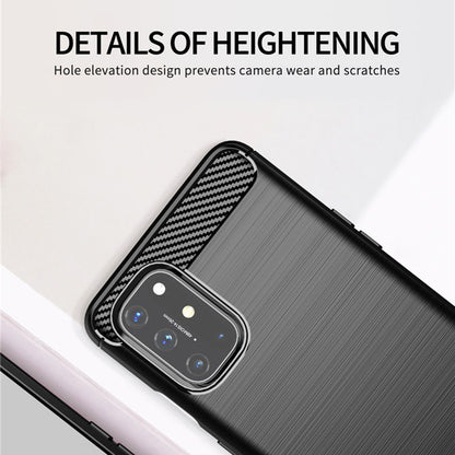 Coque pour OnePlus 9, Techsuit, Carbone, Noire