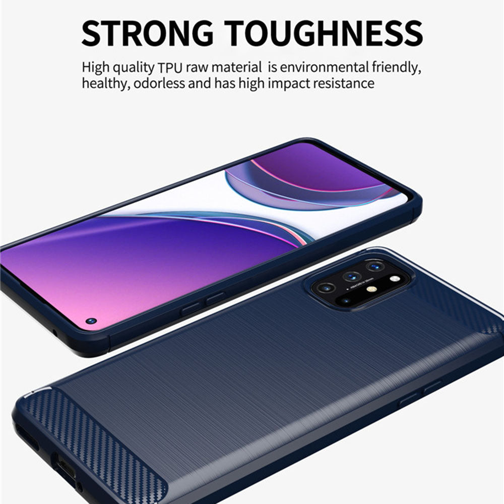 Coque pour OnePlus 9, Techsuit, Carbone, Noire