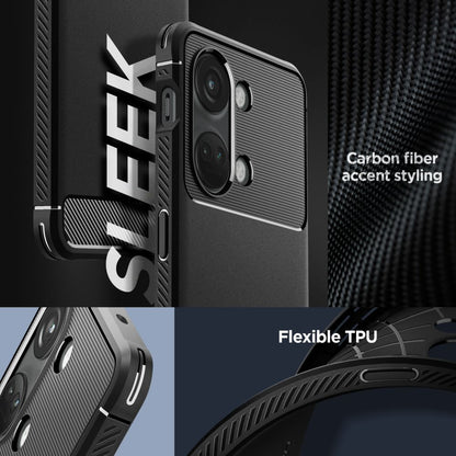 Etui pour OnePlus Nord 3, Spigen, Rugged Armour, Noir ACS05197 