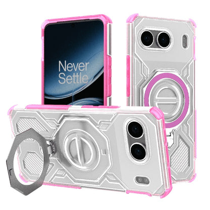 Case for OnePlus Nord 4, Techsuit, Carbon Shield Pro, Pink
