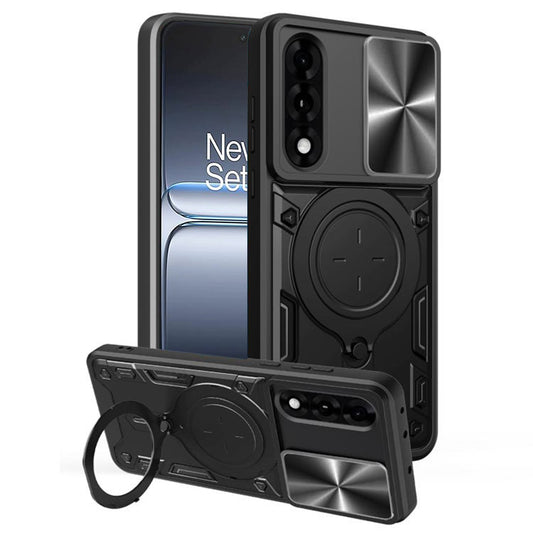 Coque pour OnePlus Nord 5, Techsuit, CamGuard Pro, Noire