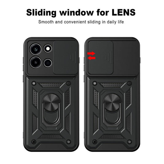 Coque pour OnePlus Nord 6, Techsuit, CamShield, Noire