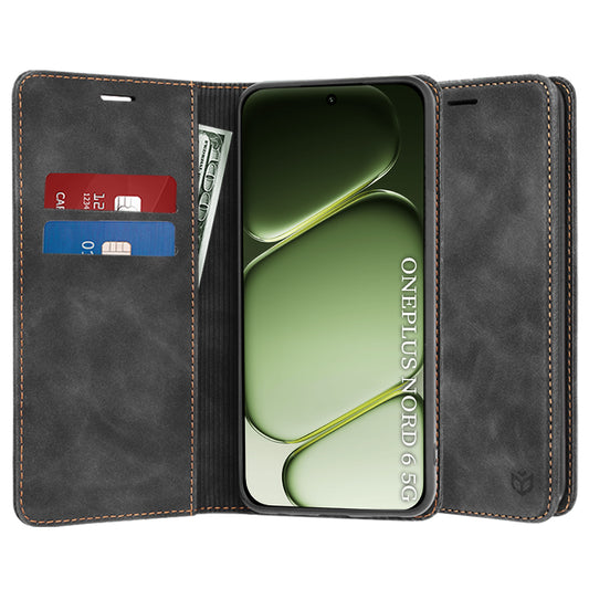 Coque pour OnePlus Nord 6, Techsuit, Confy, Noire