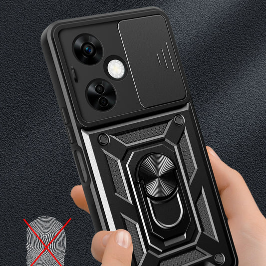 Coque pour OnePlus Nord CE 3 Lite, Techsuit, CamShield, Noire