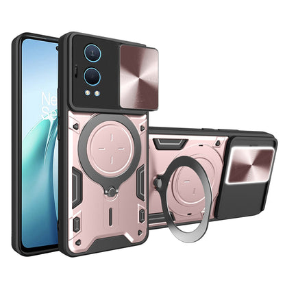 Coque pour OnePlus Nord CE4 Lite, Techsuit, CamGuard Pro, Rose Doré