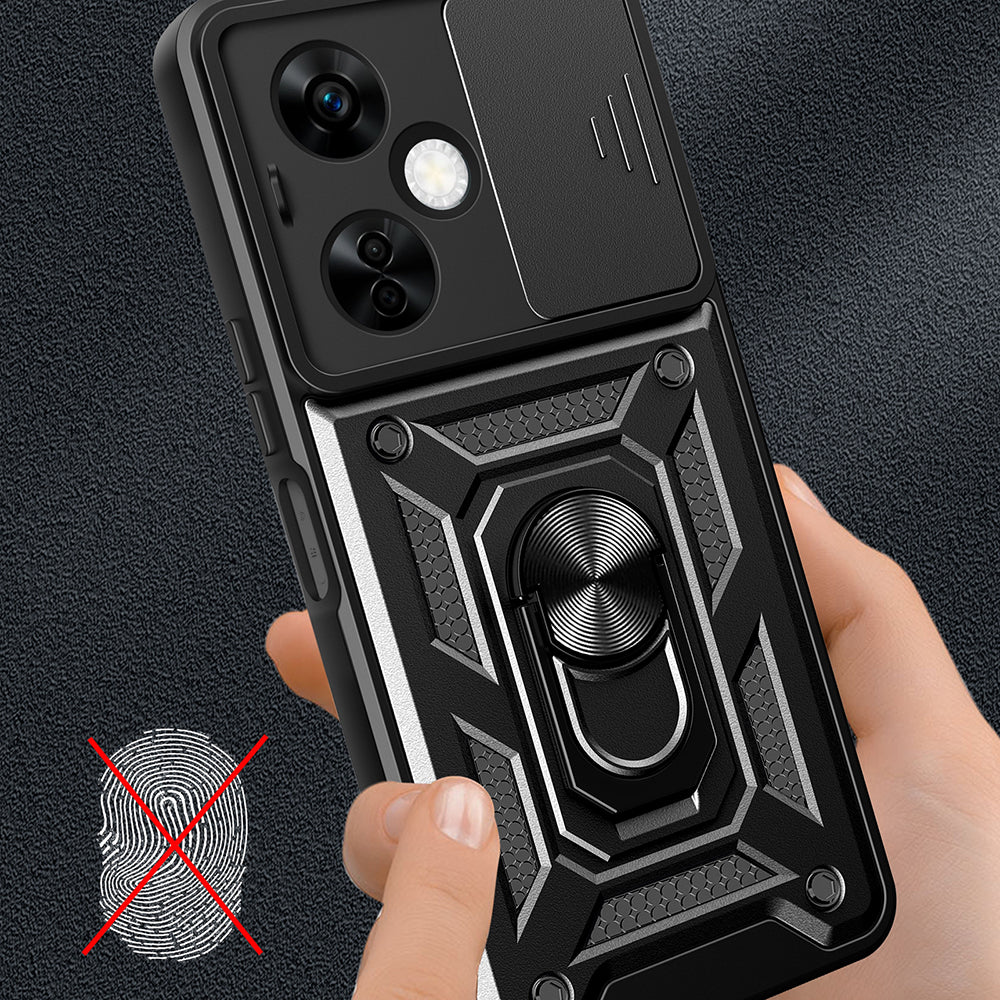 Coque pour OnePlus Nord CE4 Lite, Techsuit, CamShield, Vert