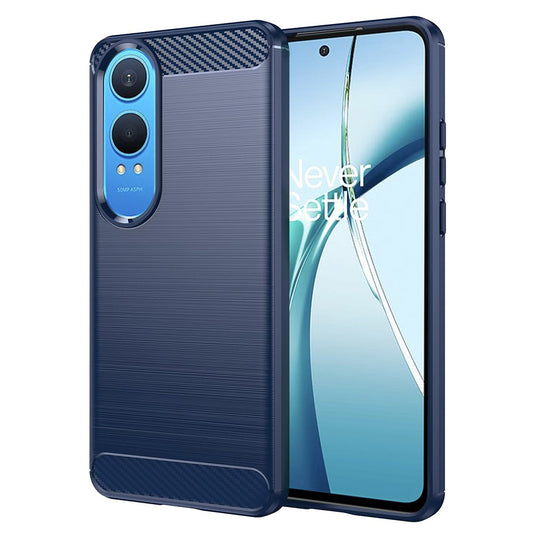 Coque pour OnePlus Nord CE4 Lite, Techsuit, Carbone, Bleue