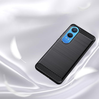 Coque pour OnePlus Nord CE4 Lite, Techsuit, Carbone, Bleue