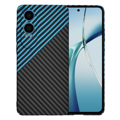 Coque pour OnePlus Nord CE4 Lite, Techsuit, Carbonite FiberShell, Noir Bleu