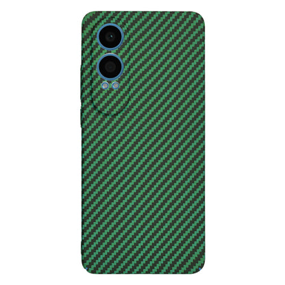 Coque pour OnePlus Nord CE4 Lite, Techsuit, Carbonite FiberShell, Vert